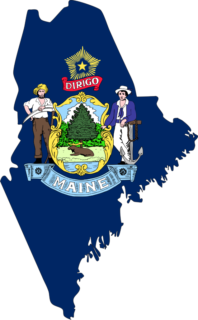 Maine Map image