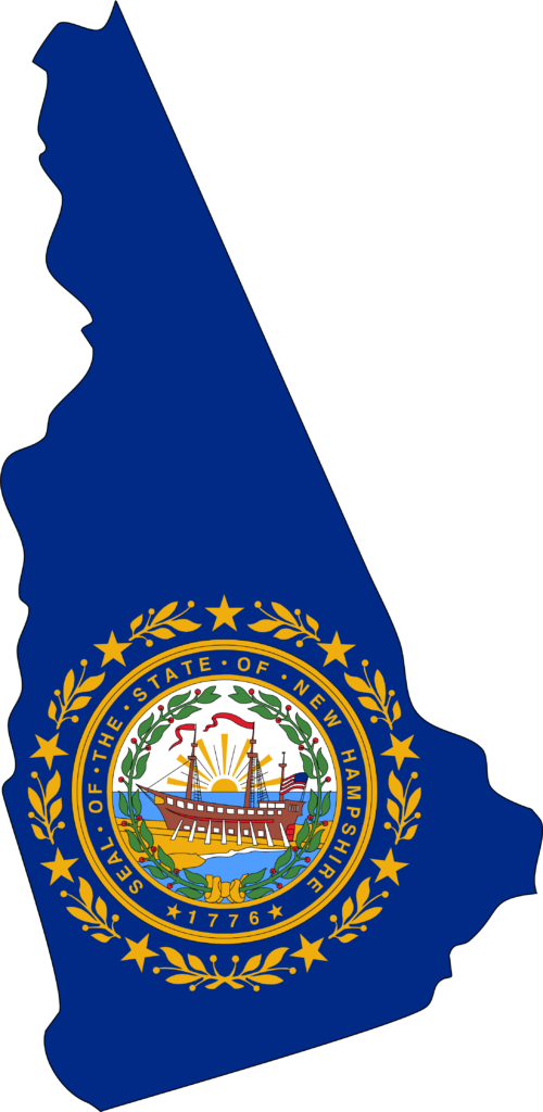 New Hampshire Map image
