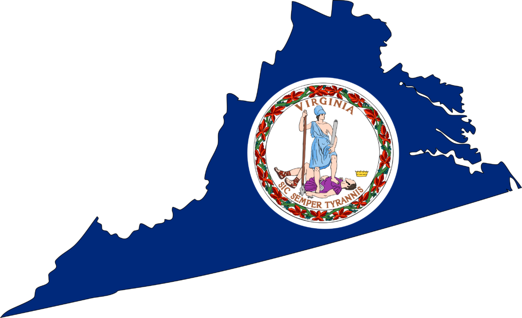 Virginia Map image